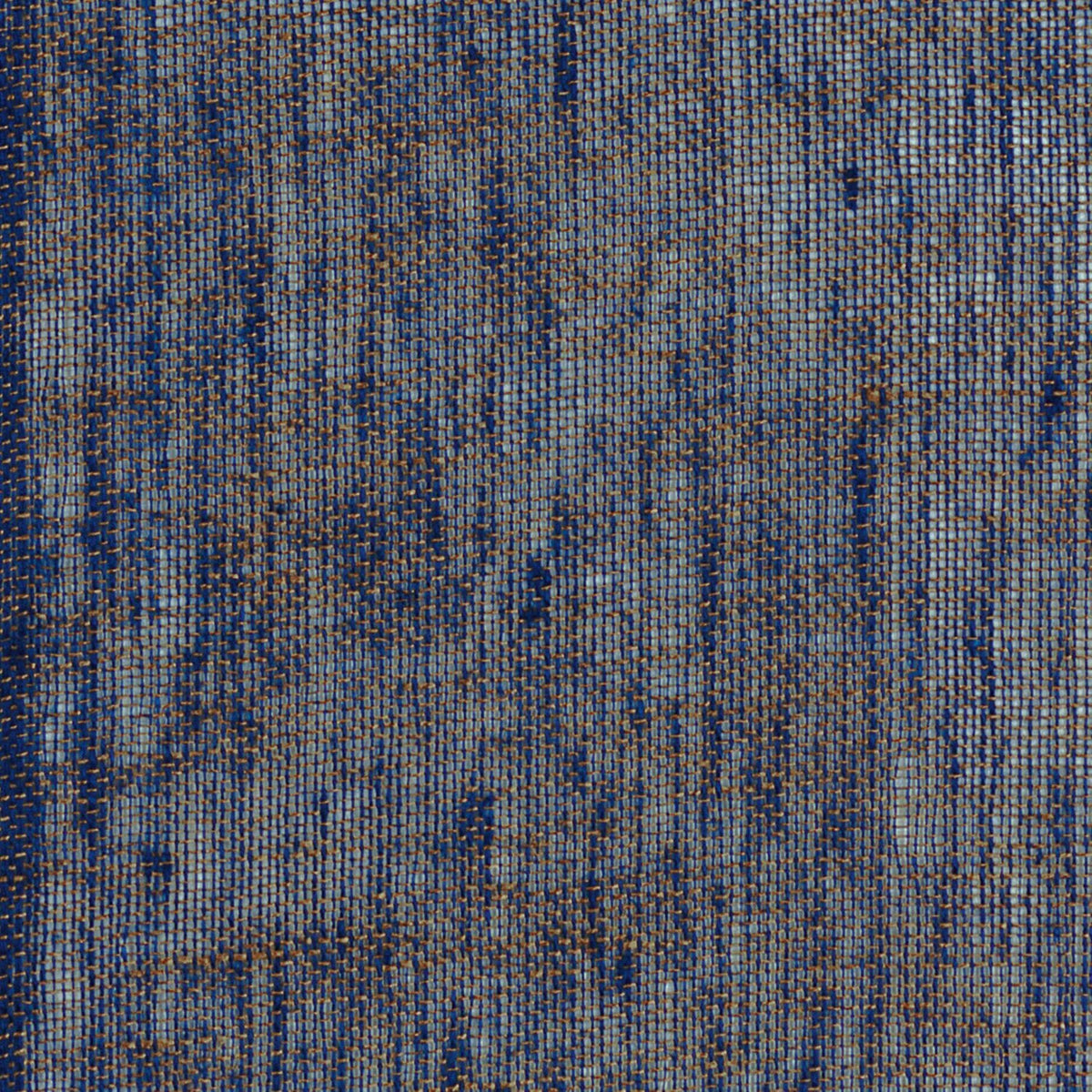 Casamance Illusion 150 fabric — Navy/Atlas