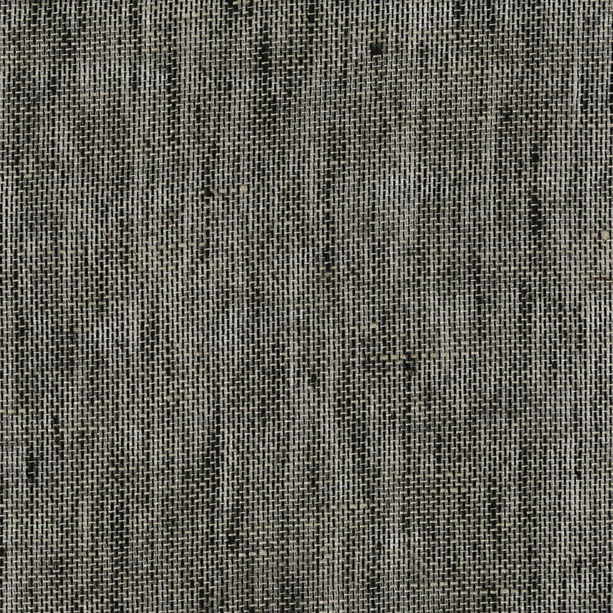 Casamance Illusion 300 fabric — Noir / Gris Perle