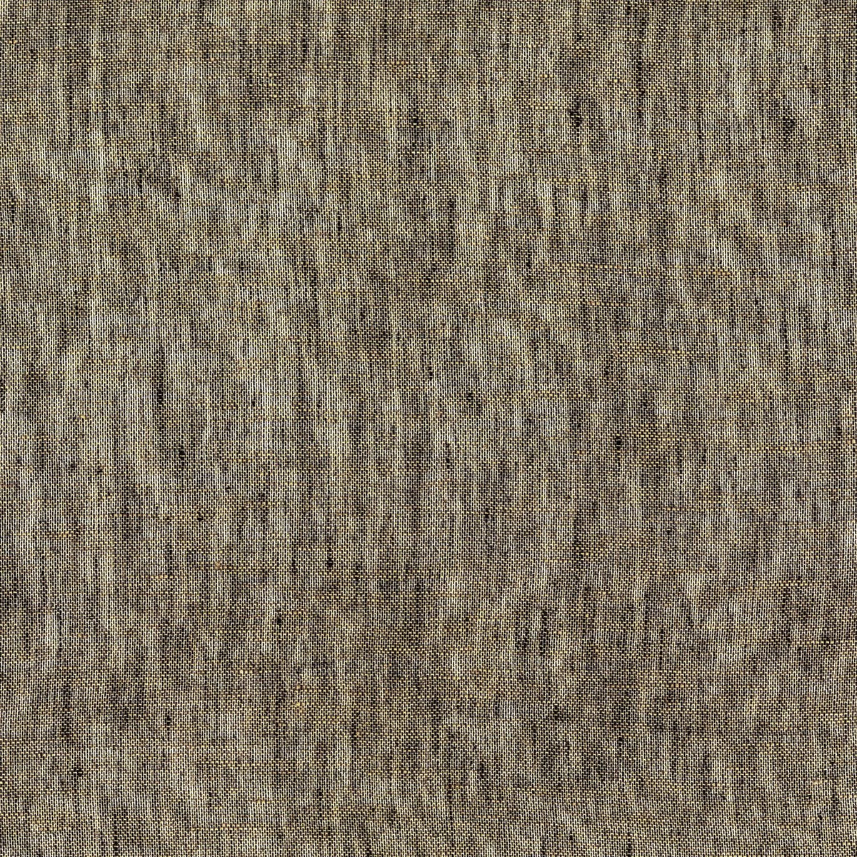 Casamance Illusion 300 fabric — Noir Sable
