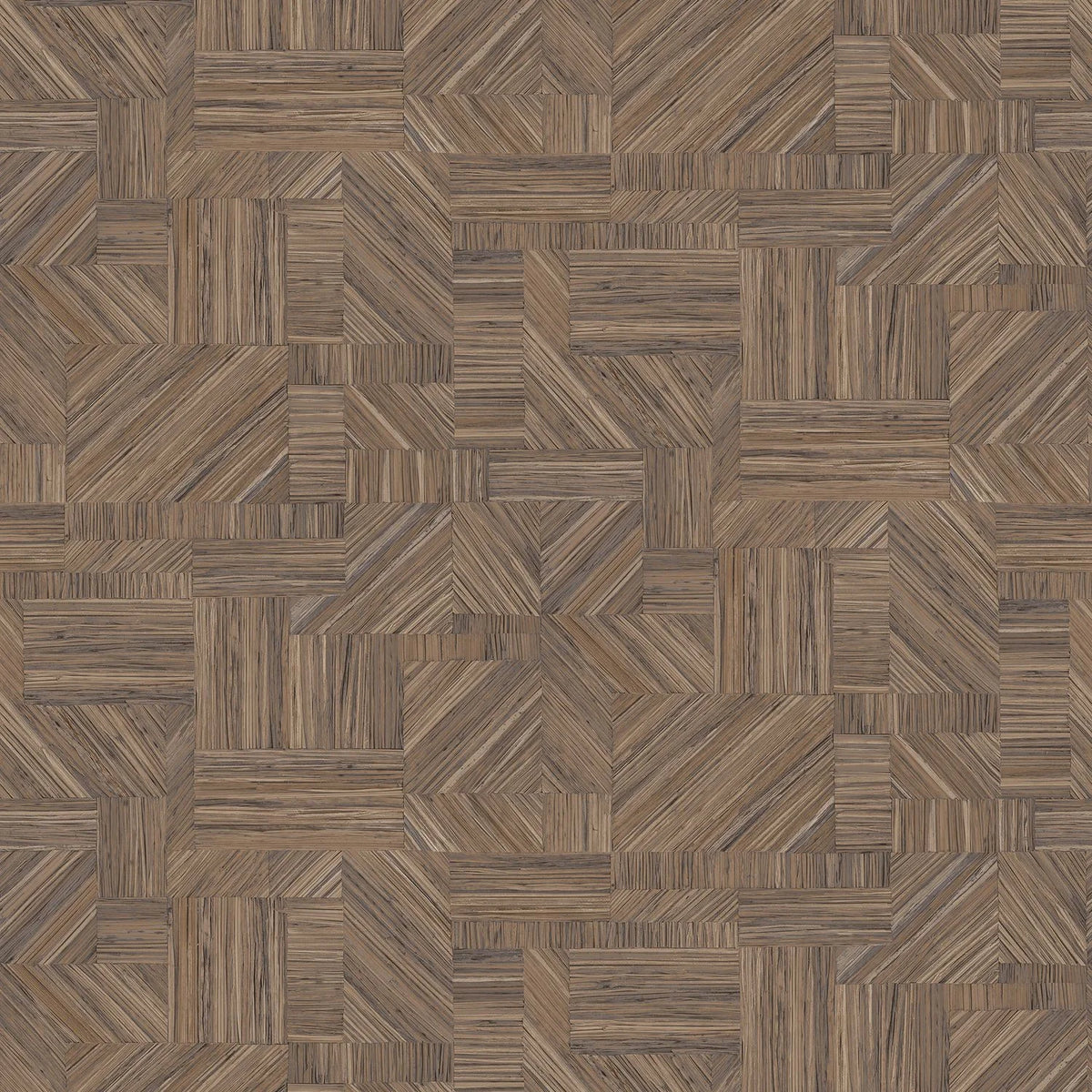 Casamance Imbrication wallpaper — Sépia