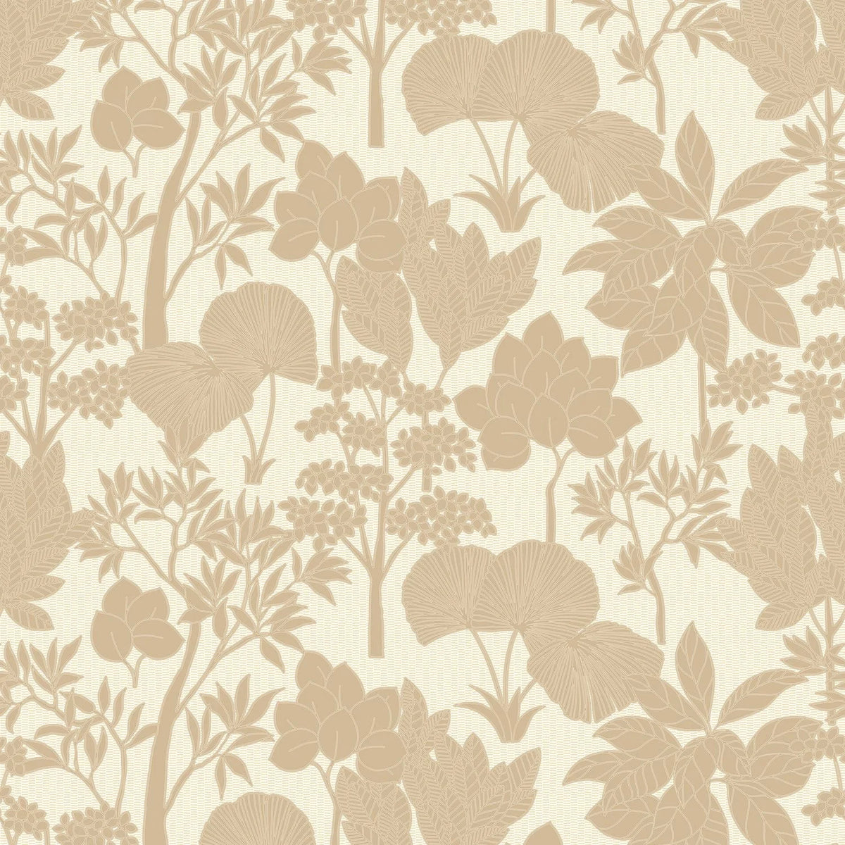 Casamance Inara wallpaper — Sable