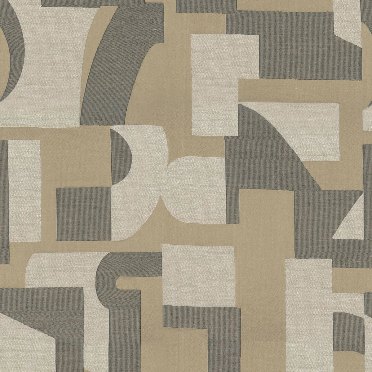 Casamance Influence fabric — Sable Ardoise