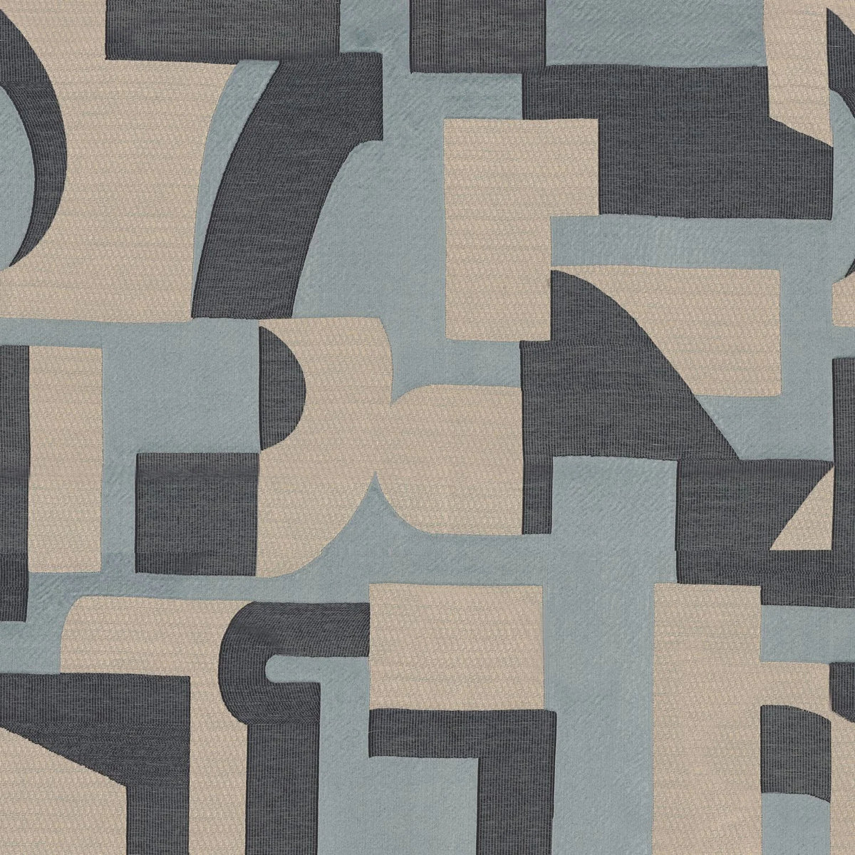 Casamance Influence fabric — Bleu