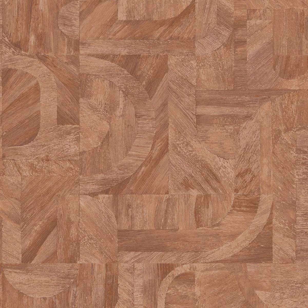 Casamance Intarsia wallpaper — Terre De Sienne