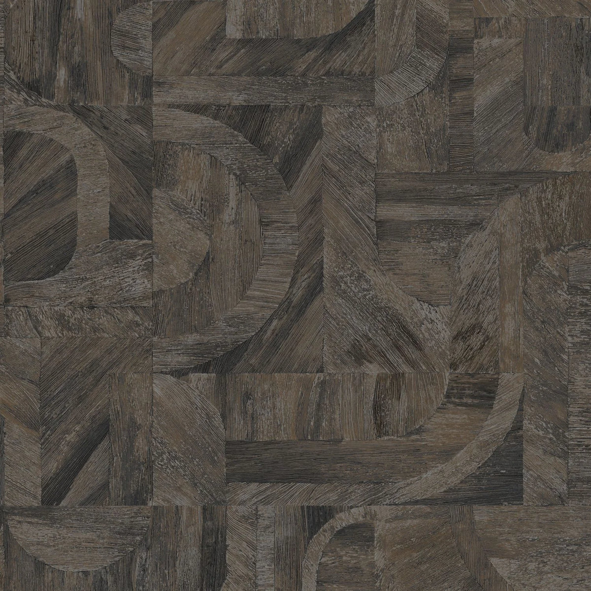Casamance Intarsia wallpaper — Ébène
