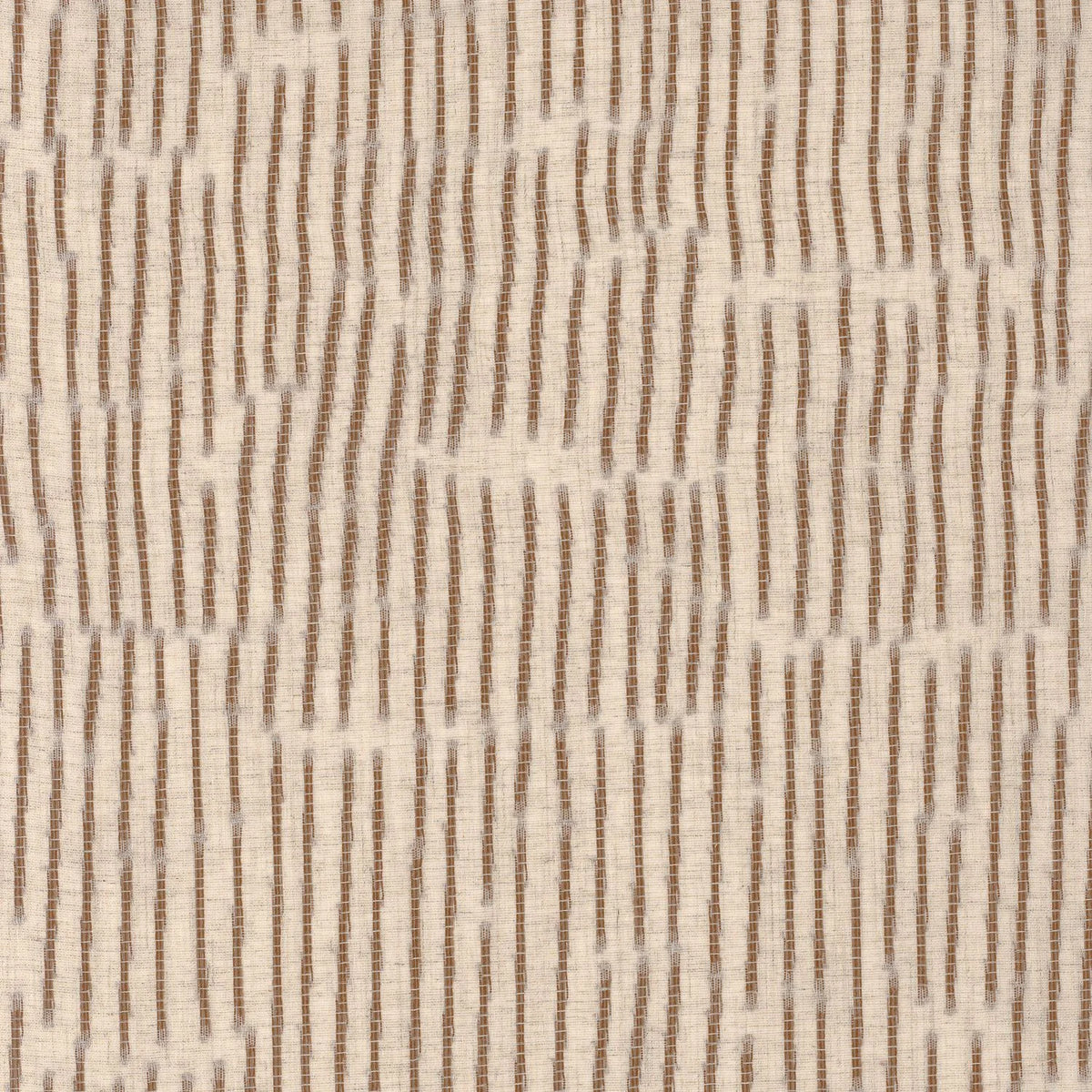 Casamance Interaction fabric — Moka Mousse