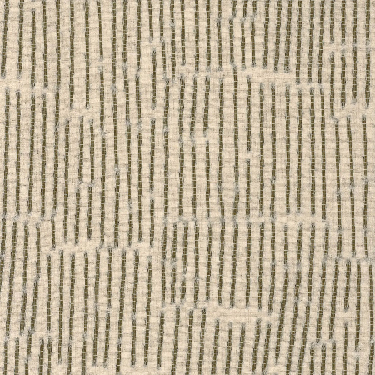 Casamance Interaction fabric — Kaki