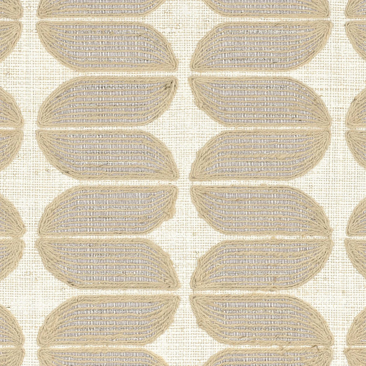 Casamance Isola wallcovering — Beige Blanchi