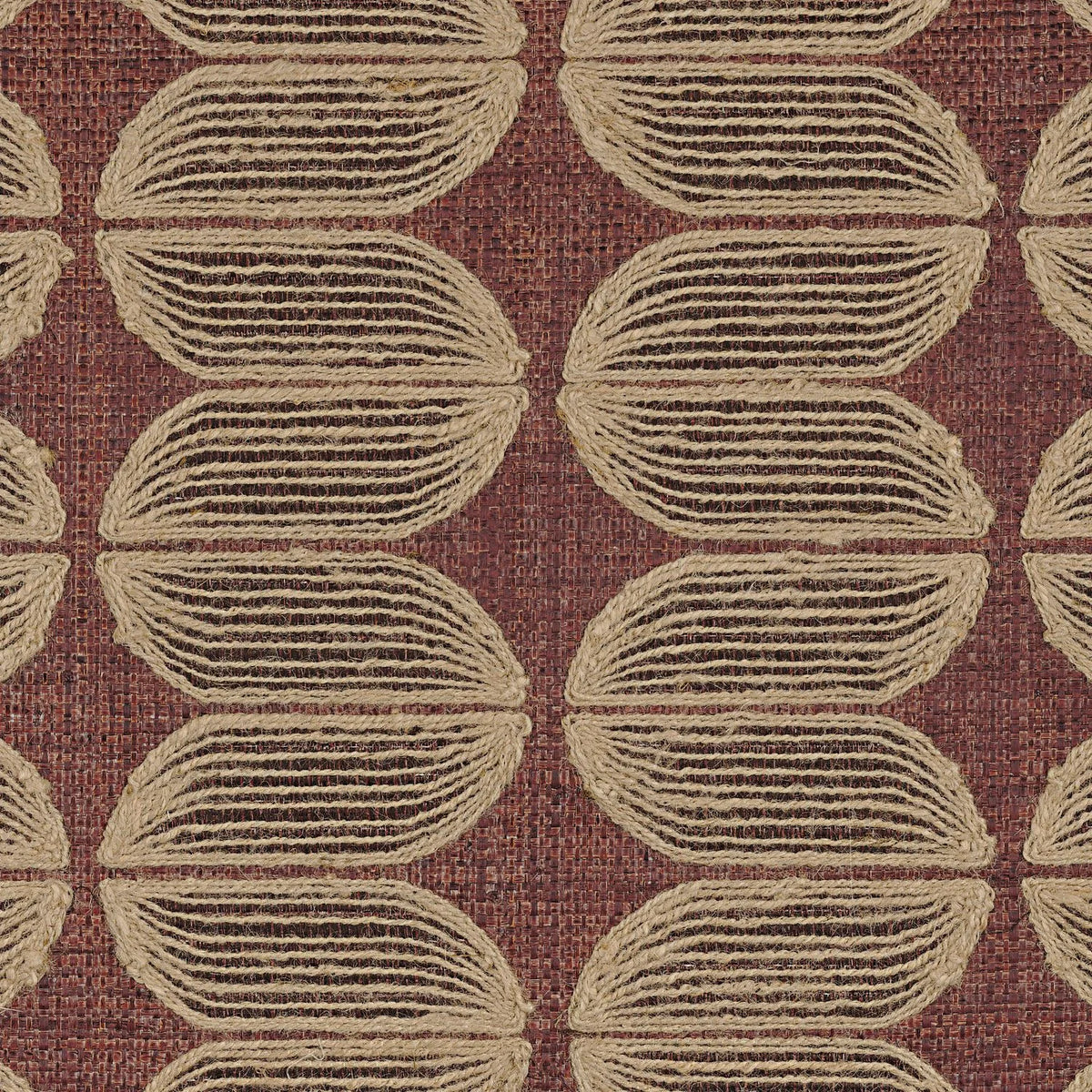 Casamance Isola wallcovering — Cédre Rouge Naturel