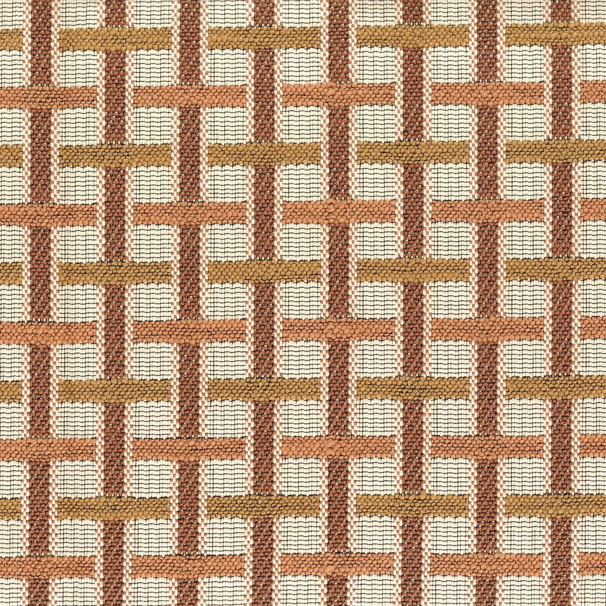 Casamance Ivy fabric — Orange
