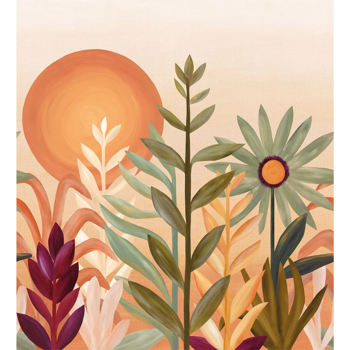 Casamance Jardin De Cactus wallpanel — Multico