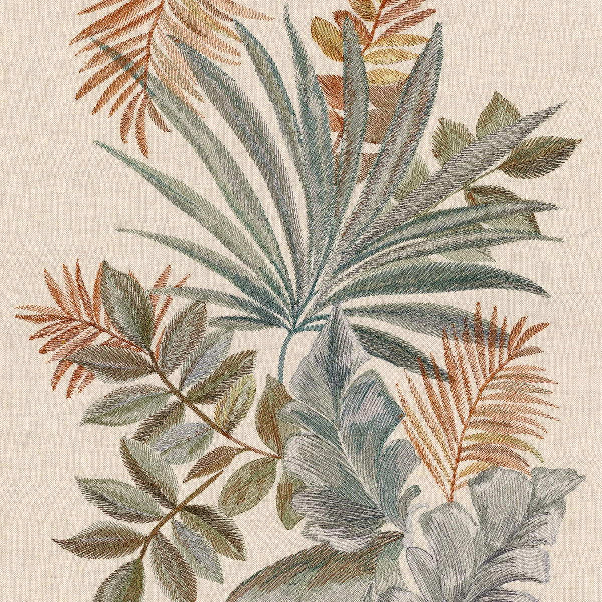 Casamance Jardin Ephemere wallcovering — Teerre De Sienne