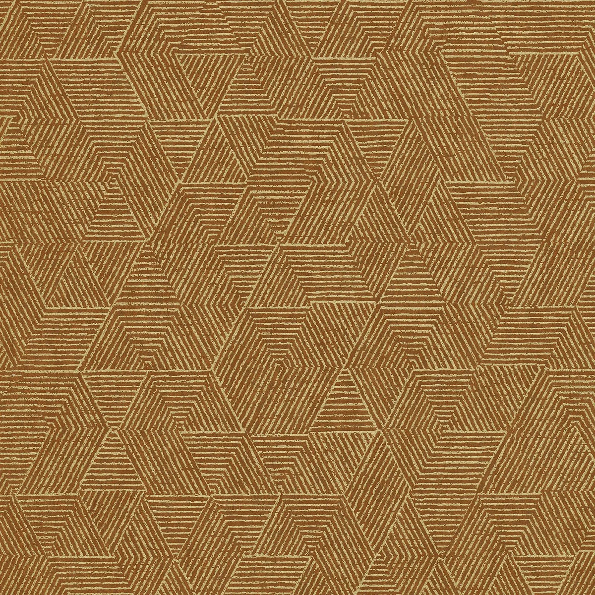 Casamance Josef wallpaper — Tabac