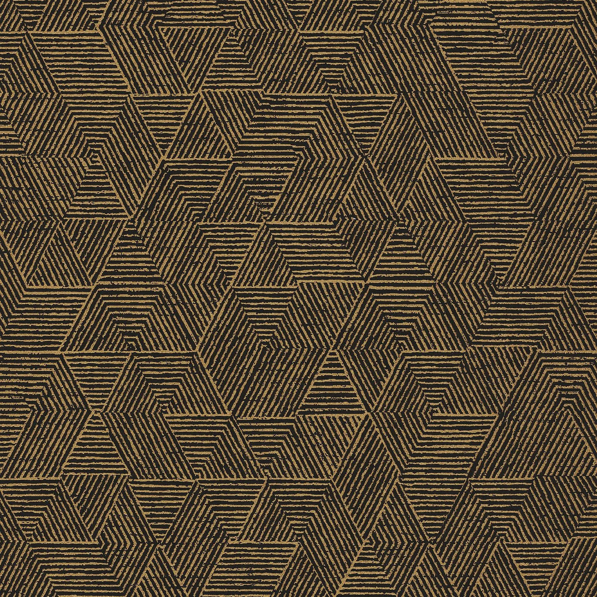 Casamance Josef wallpaper — Carbone