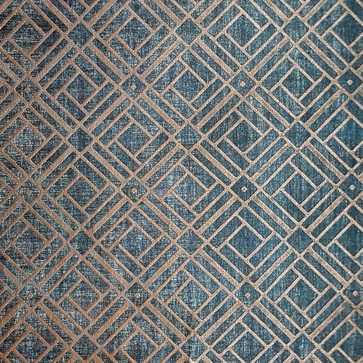 Casamance Kheops wallcovering — Bleu Nuit