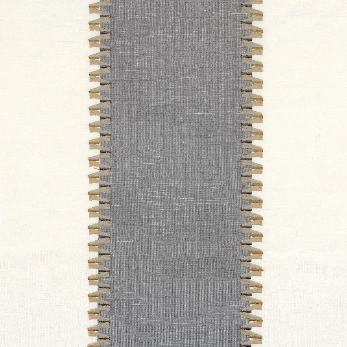 Casamance Lily fabric — Bleu