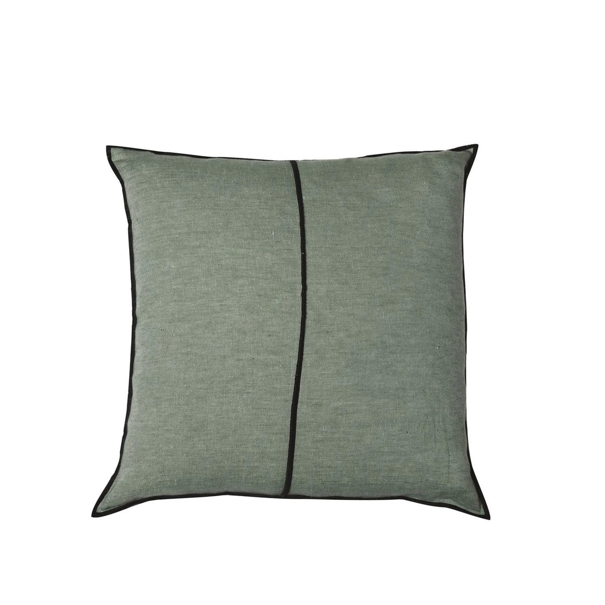 Casamance Linen cushion cover — Celadon