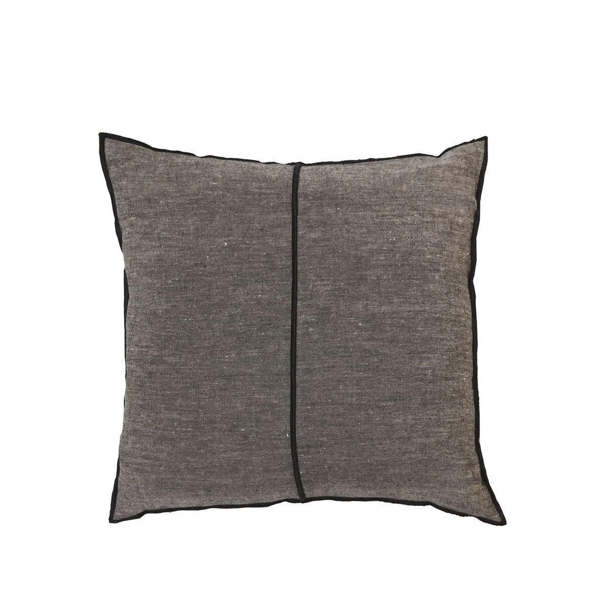 Casamance Linen cushion cover — Noir De Lune Beige