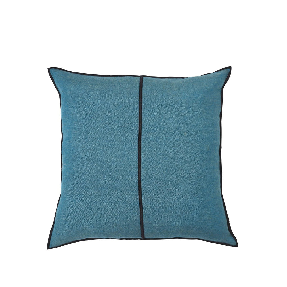 Casamance Linen cushion cover — Emeraude