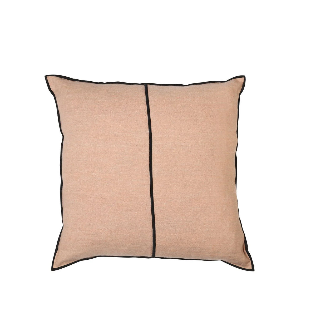 Casamance Linen cushion cover — Nude