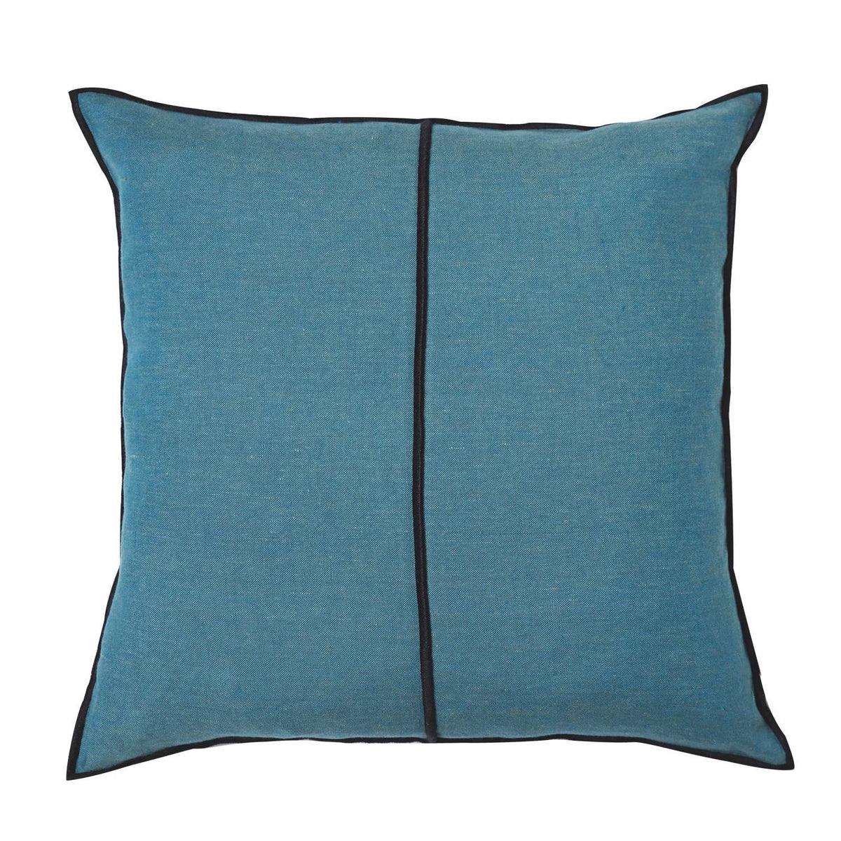 Casamance Linen cushion cover — Emeraude