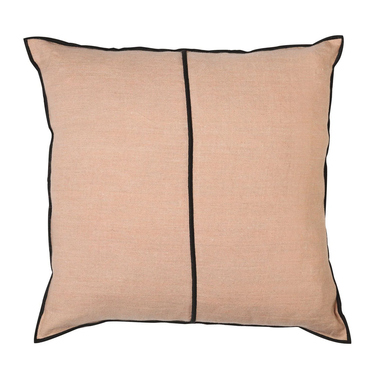 Casamance Linen cushion cover — Nude