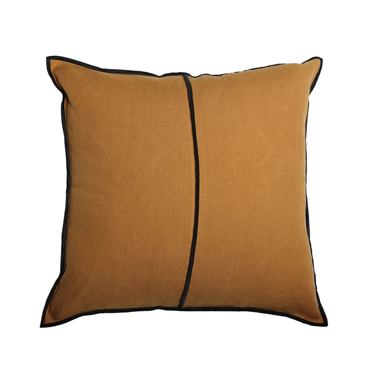 Casamance Linen cushion cover — Ambre