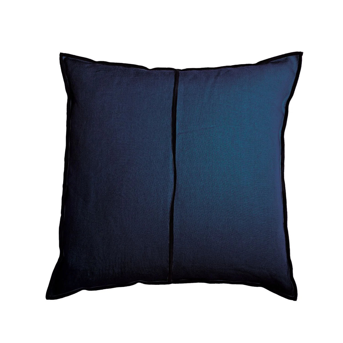 Casamance Linen cushion cover — Marine