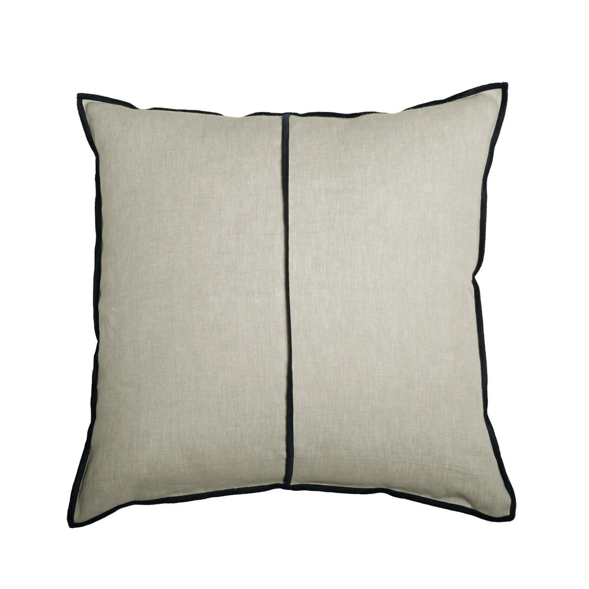 Casamance Linen cushion cover — Argile