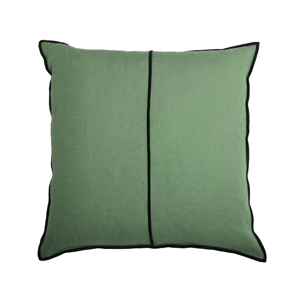 Casamance Linen cushion cover — Vert Tilleul