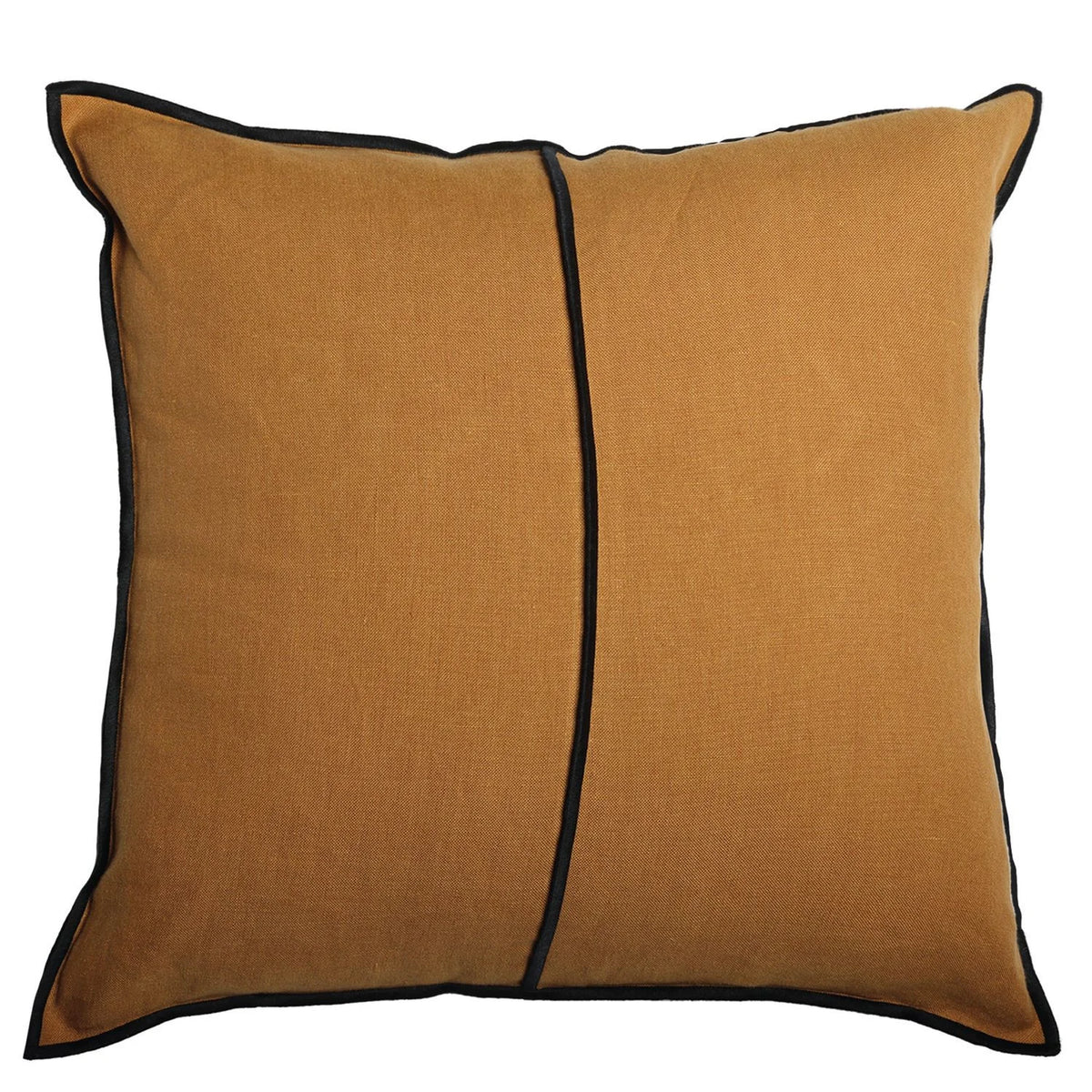 Casamance Linen cushion cover — Ambre