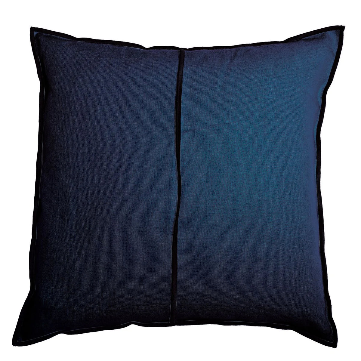Casamance Linen cushion cover — Marine
