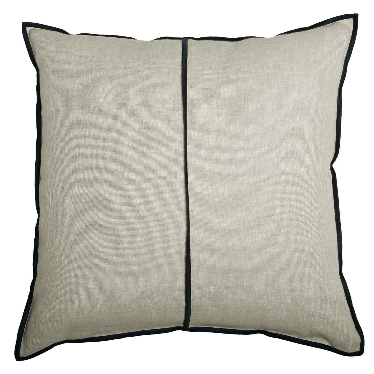 Casamance Linen cushion cover — Argile