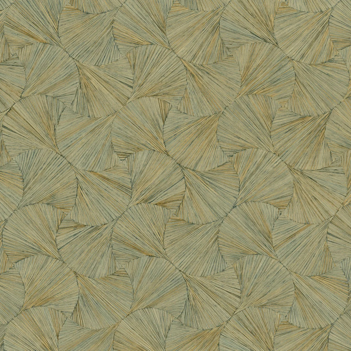 Casamance Lombok wallpaper — Vert De Gris