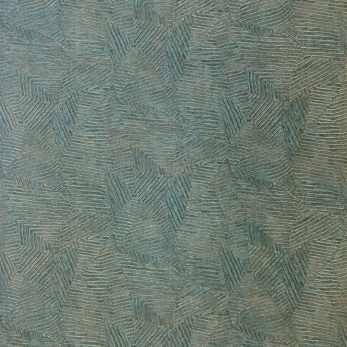 Casamance Lore wallpaper — Vert Impérial Doré