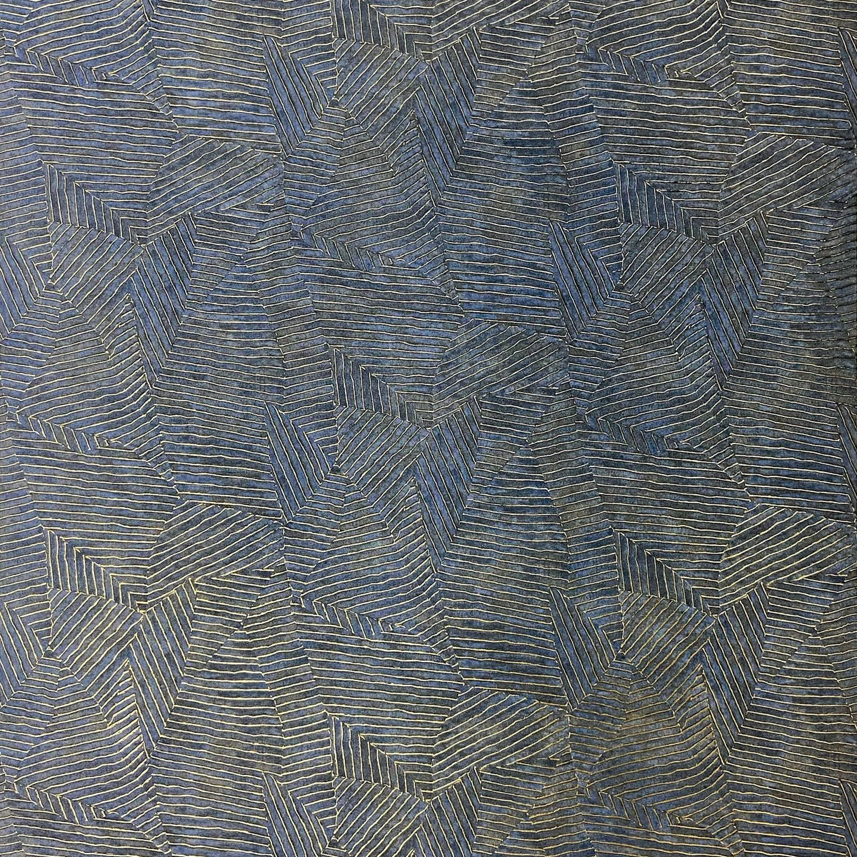 Casamance Lore wallpaper — Bleu