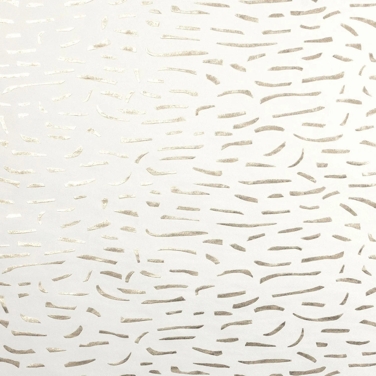 Casamance Luméis wallcovering — Ivoire Platine