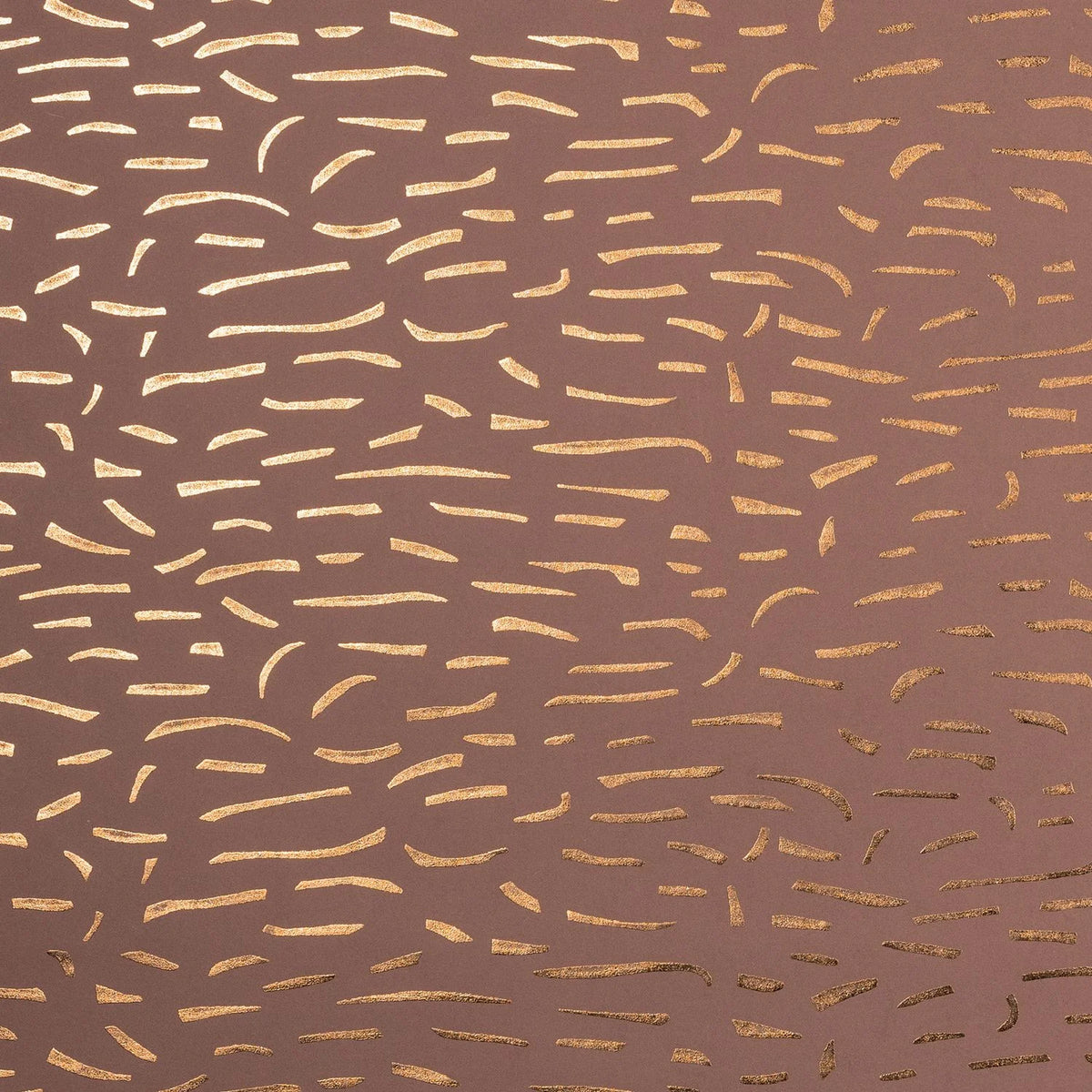 Casamance Luméis wallcovering — Sienne Brulé Cuivré