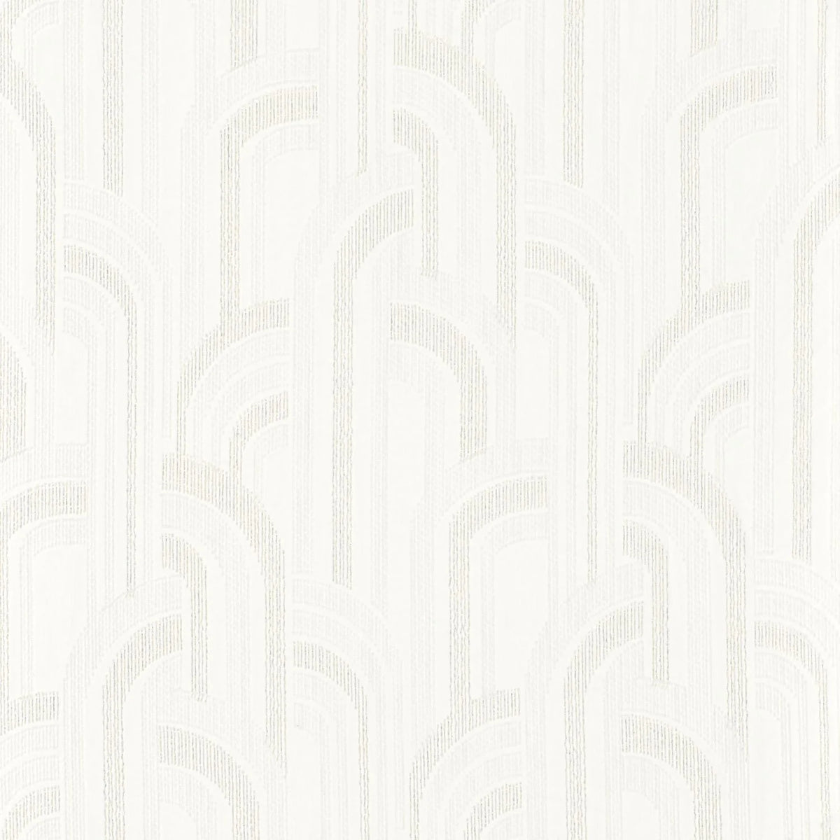 Casamance Lusson fabric — Blanc