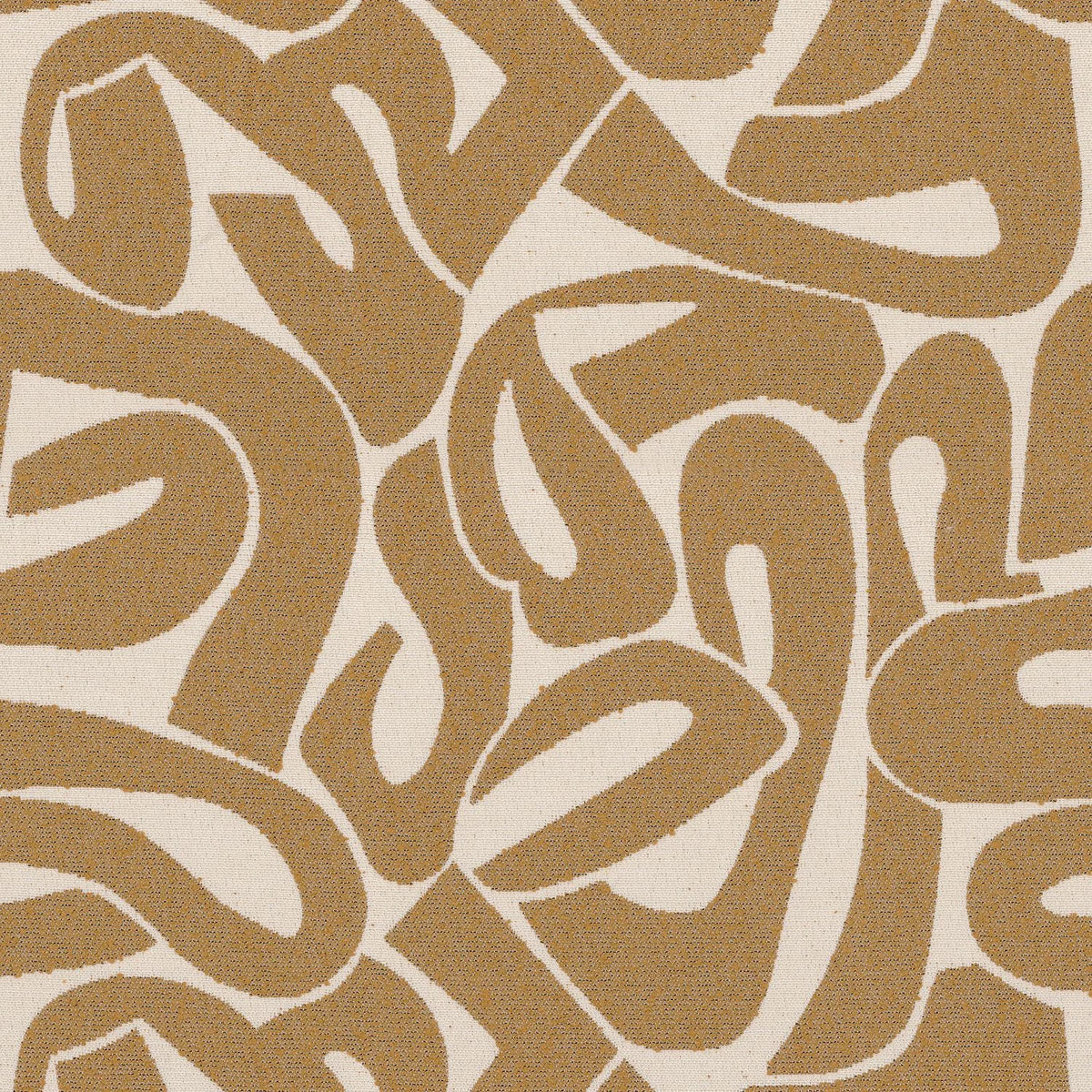 Casamance Machino fabric — Ocre