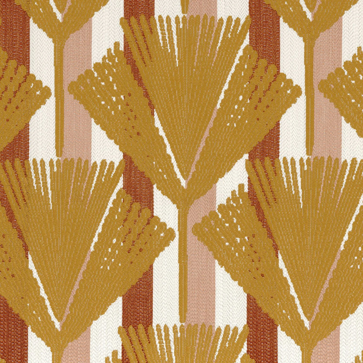 Casamance Madère fabric — Multico Moutarde