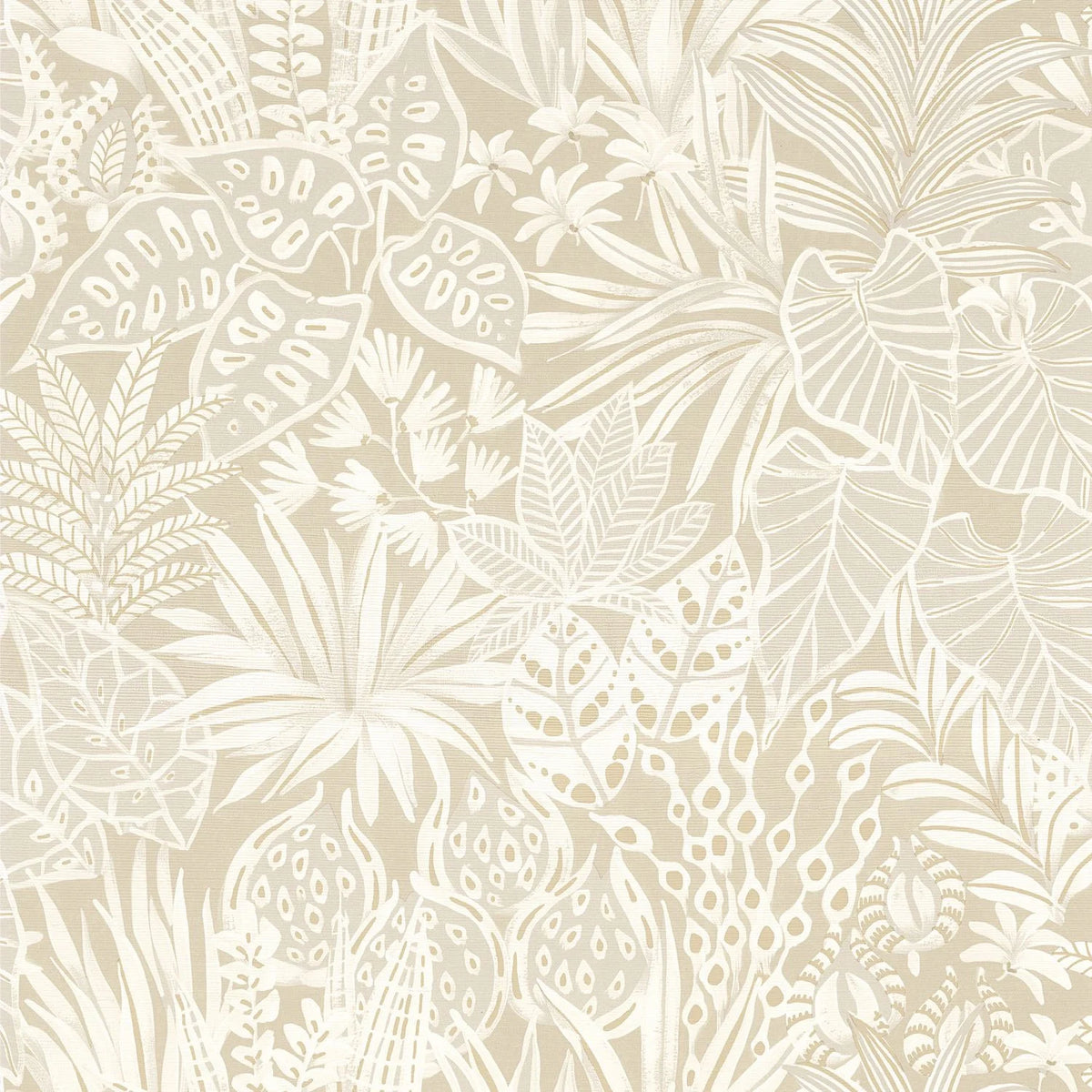 Casamance Madhuca wallpaper — Sable