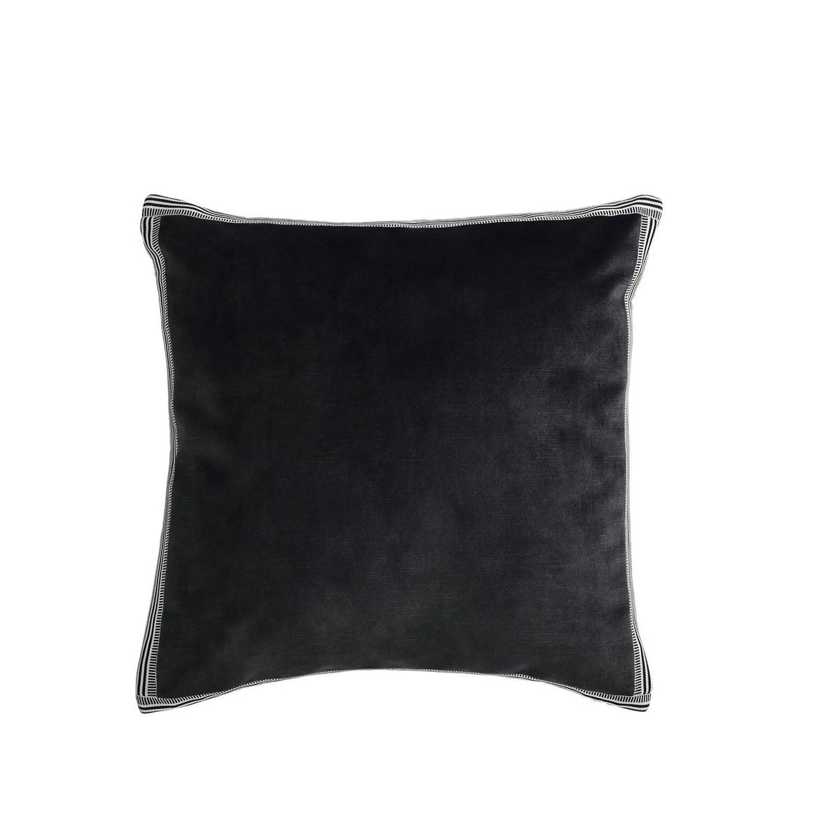 Casamance Manade cushion cover — Anthracite
