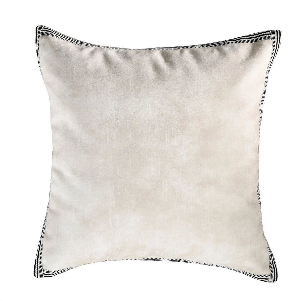 Casamance Manade cushion cover — Nacre