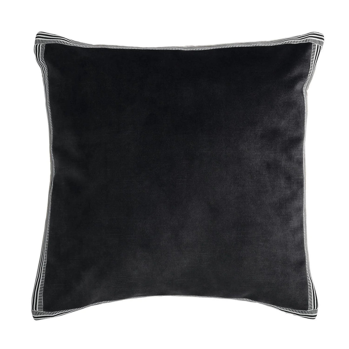 Casamance Manade cushion cover — Anthracite