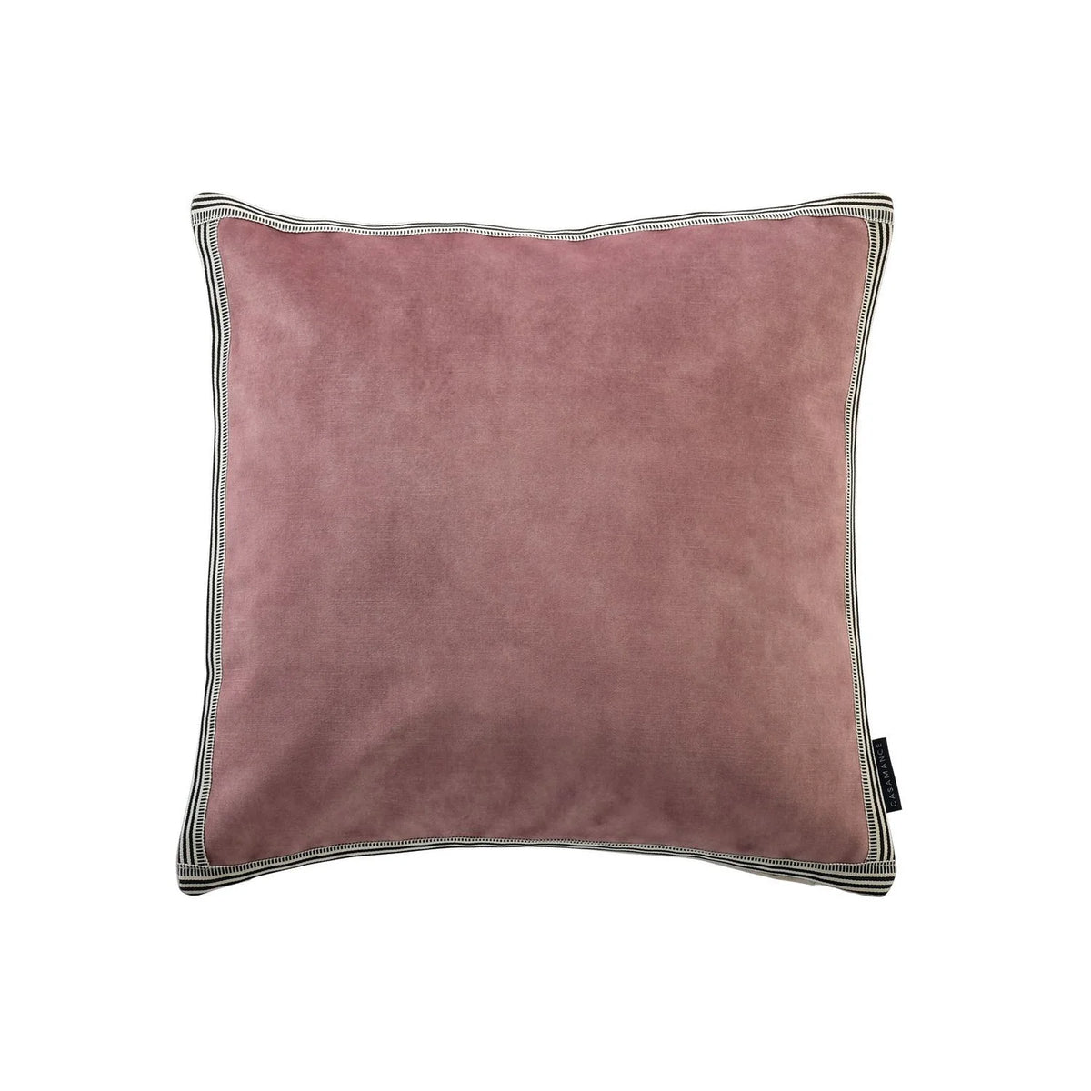Casamance Manade cushion cover — Mauve Cendre