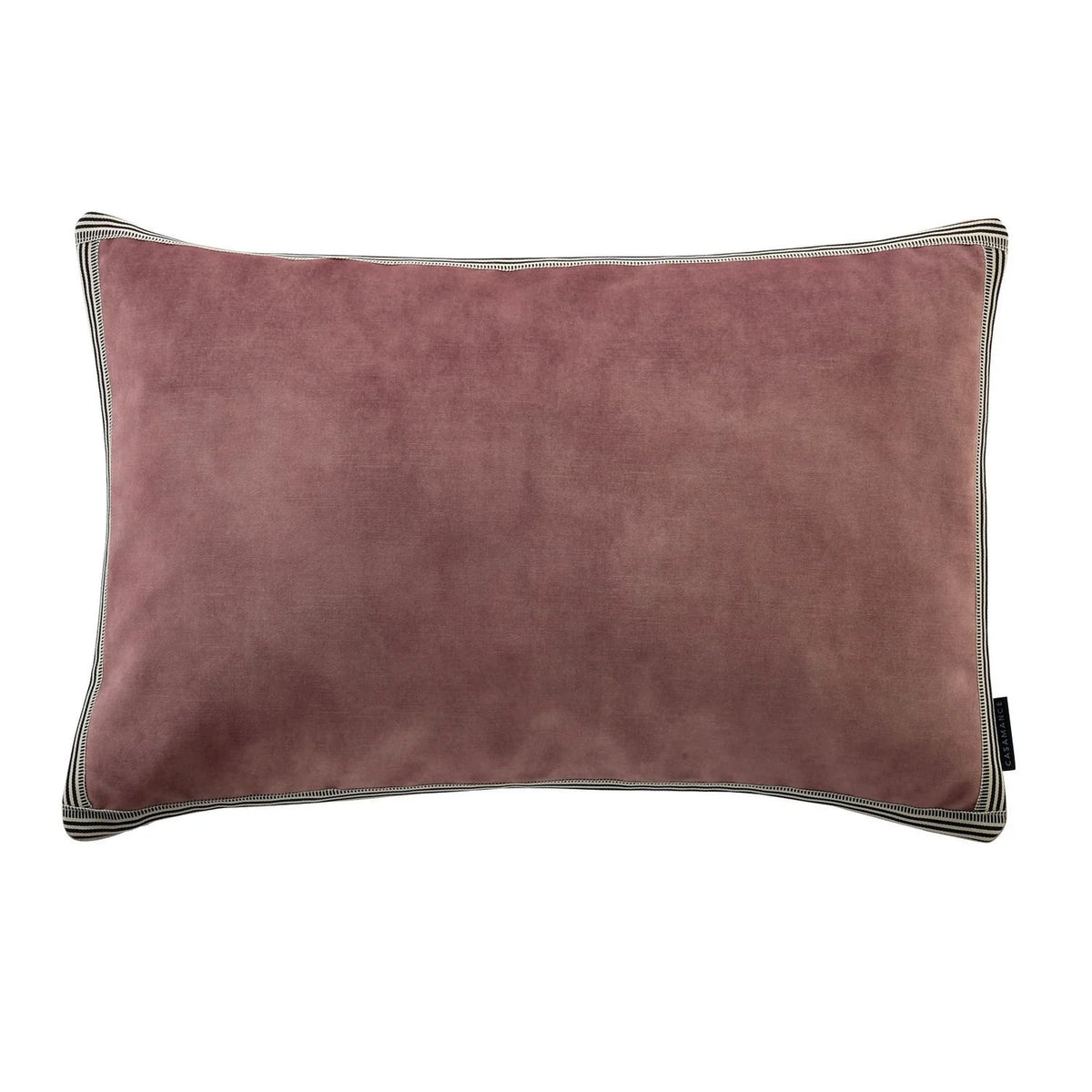 Casamance Manade cushion cover — Mauve Cendre