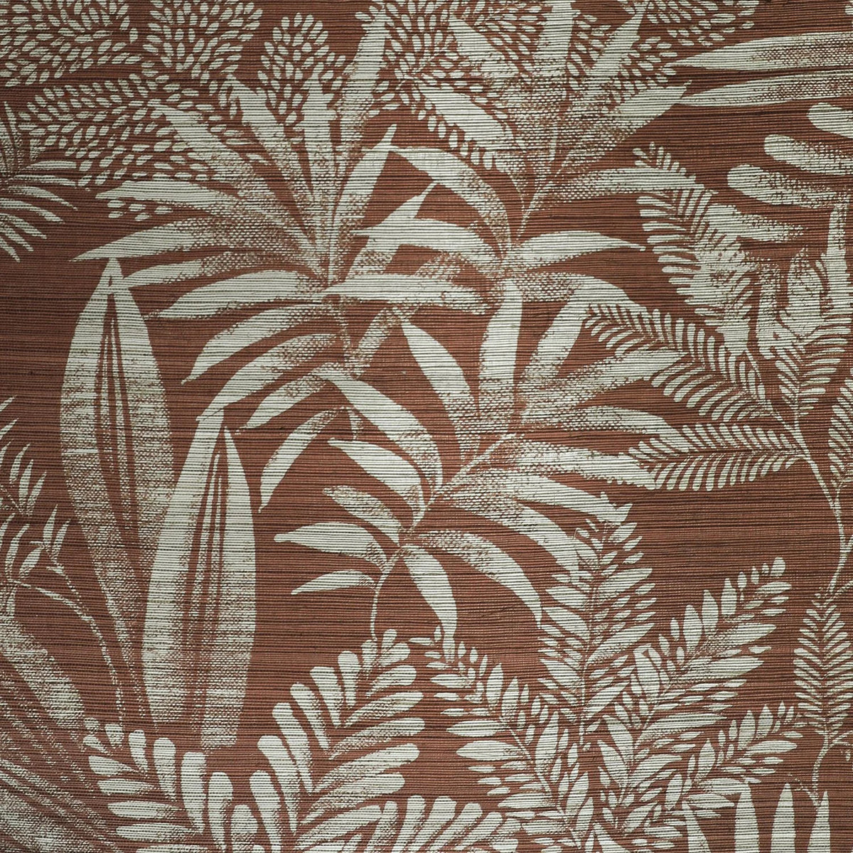 Casamance Mandrare wallcovering — Terracota