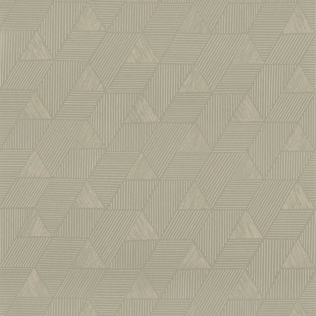 Casamance Méroé wallpaper — Vert Cendré/Doré