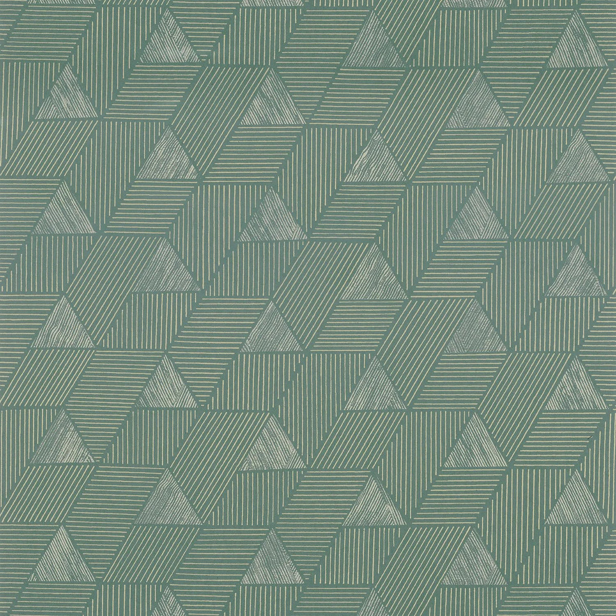 Casamance Méroé wallpaper — Lichen/Doré